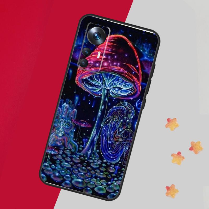 Weird Trippy Mushroom For POCO F5 X3 X5 Pro F3 F4 M5s X4 GT Case For Xiaomi 13 14 Pro 11T 12T 13T Pro 12 Lite 12X
