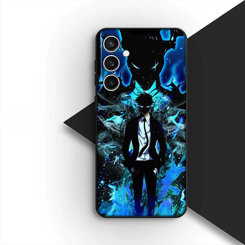 Чехол для телефона S-Solos L-Leveling Anime Arise для Apple iPhone 17 14 15 16 Plus Pro Max 16E ProMax + 16Plus 14+ 16+ Защитный чехол