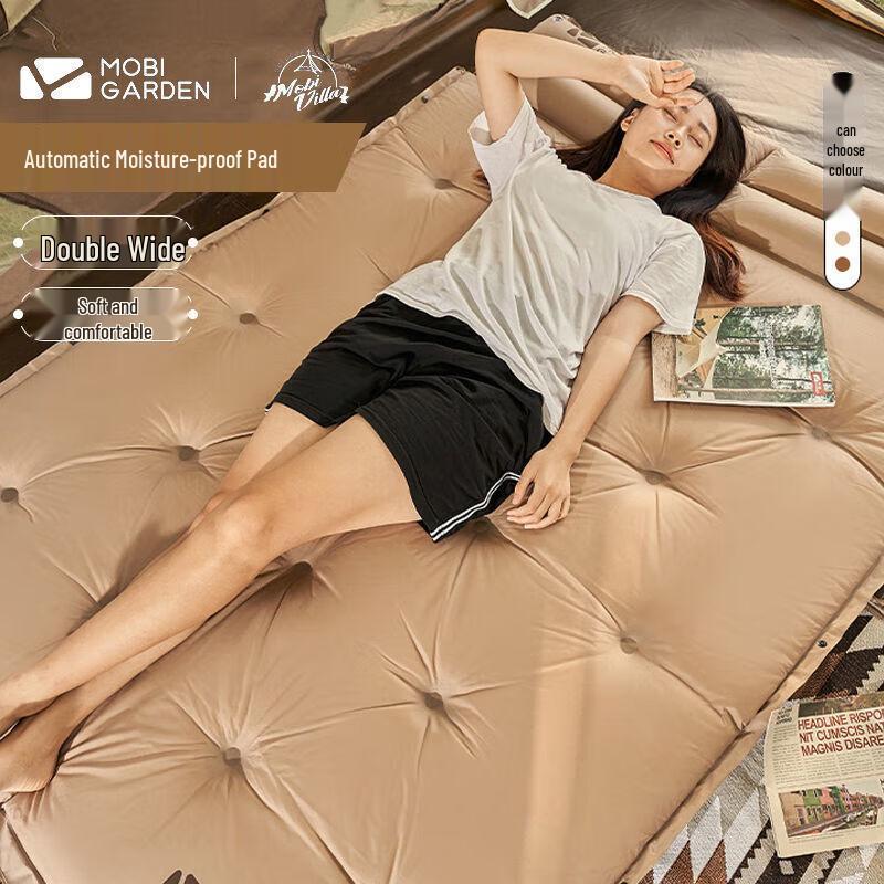 Самонадувающийся туристический коврик Mobi Garden