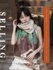 Winter all living creatures jacquard scarf for women, versatile and elegant, imitation cashmere shawl, cold resistant, warm and thick scarf