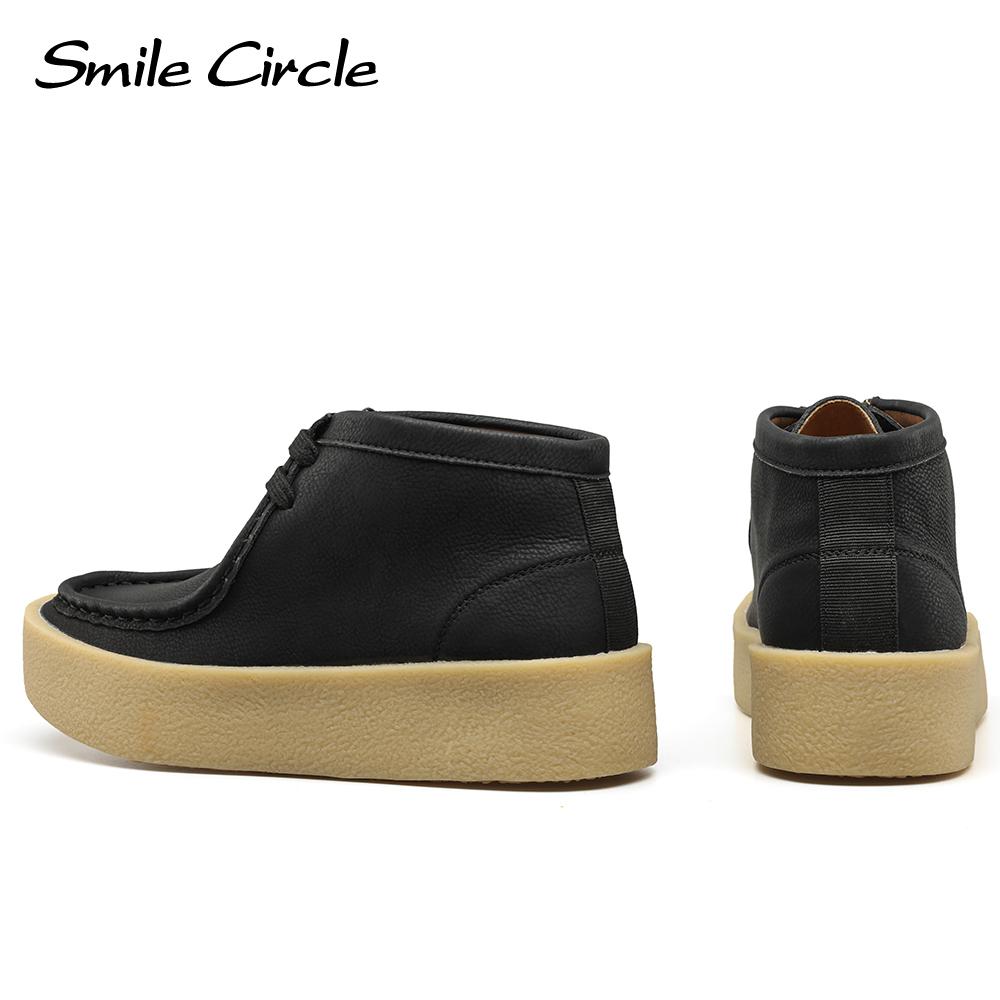 Женские туфли на плоской подошве на массивном каблуке, толстые туфли на шнуровке с круглым носком, модная удобная женская повседневная обувь