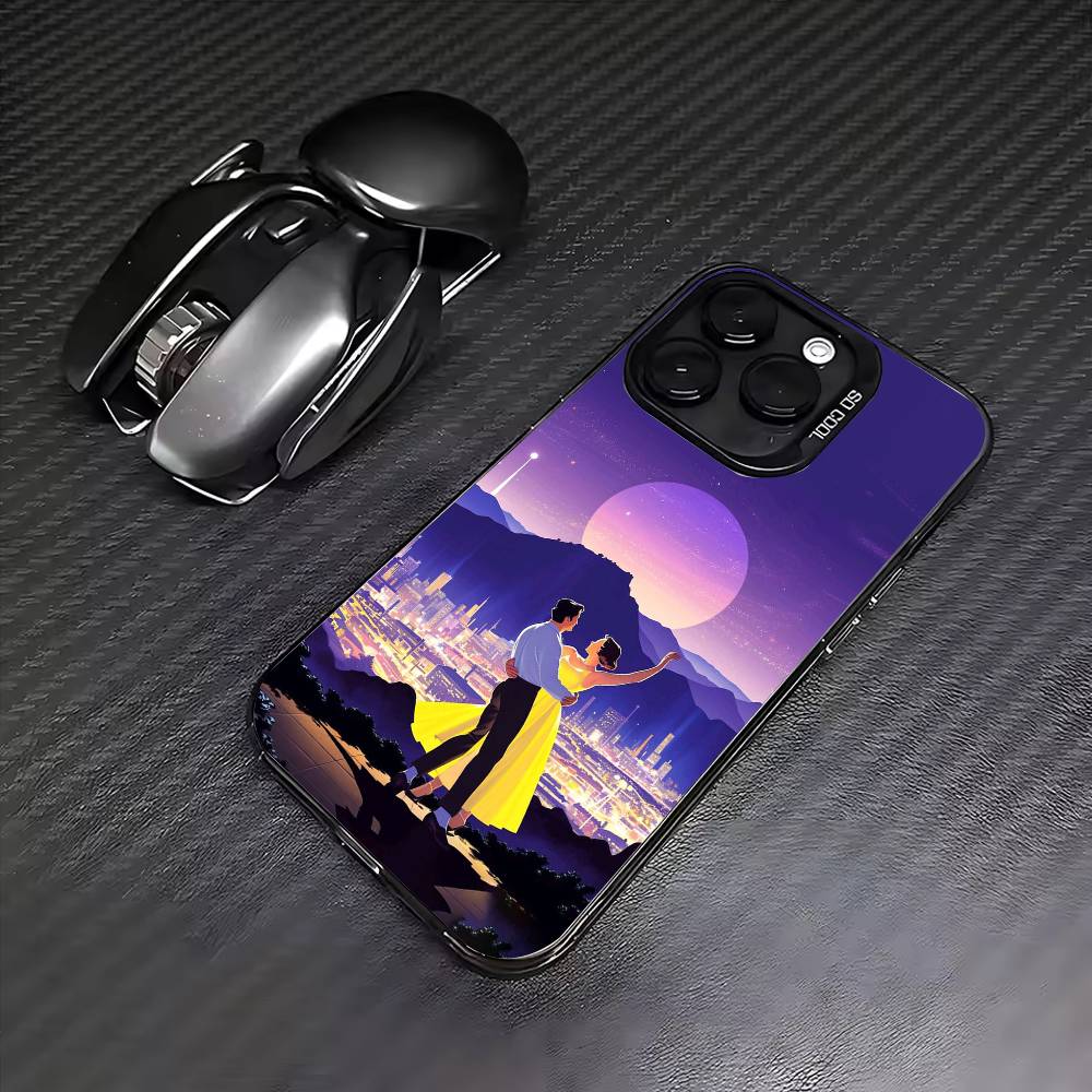 La-La Film L-Land Цветной Серебристый Задний Чехол Для Телефона Для IPhone 17 16 15 14 13 12 11 Plus Pro Max Plus