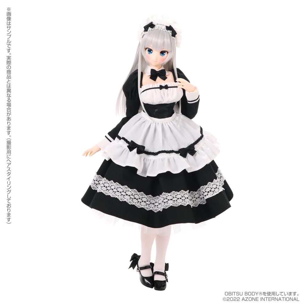 Azone International Iris Collect Layla Добро пожаловать в Mofumofu Обычная волчица-горничная, мягкая виниловая фигурка, коллекционная кукла, масштабная версия Cafe ver. 1/3