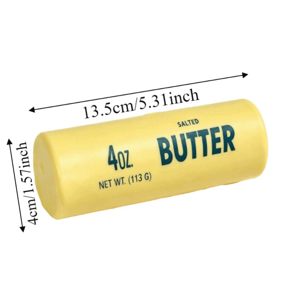 Release Hand Cylinder Butter Stick Squeezing Toy Sensory Realistic Butter Sticks Children