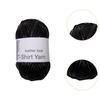 Metallic T Shirt Yarn Soft 40M Shiny Knitting Crochet Yarn Crochet Bag Yarn for Crocheting Keychains Handmade Bag DIY Bags
