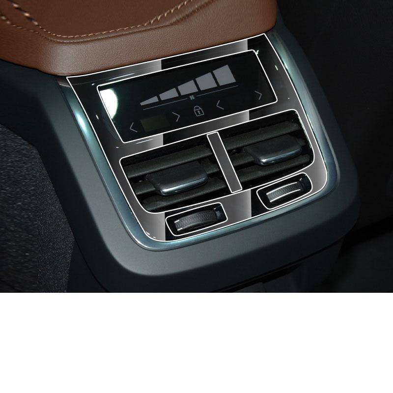 For -2024 Volvo V60 V90 Gear Panel Navigation Central Control Car Film Interior Accessories TPU Transparent Protector Film