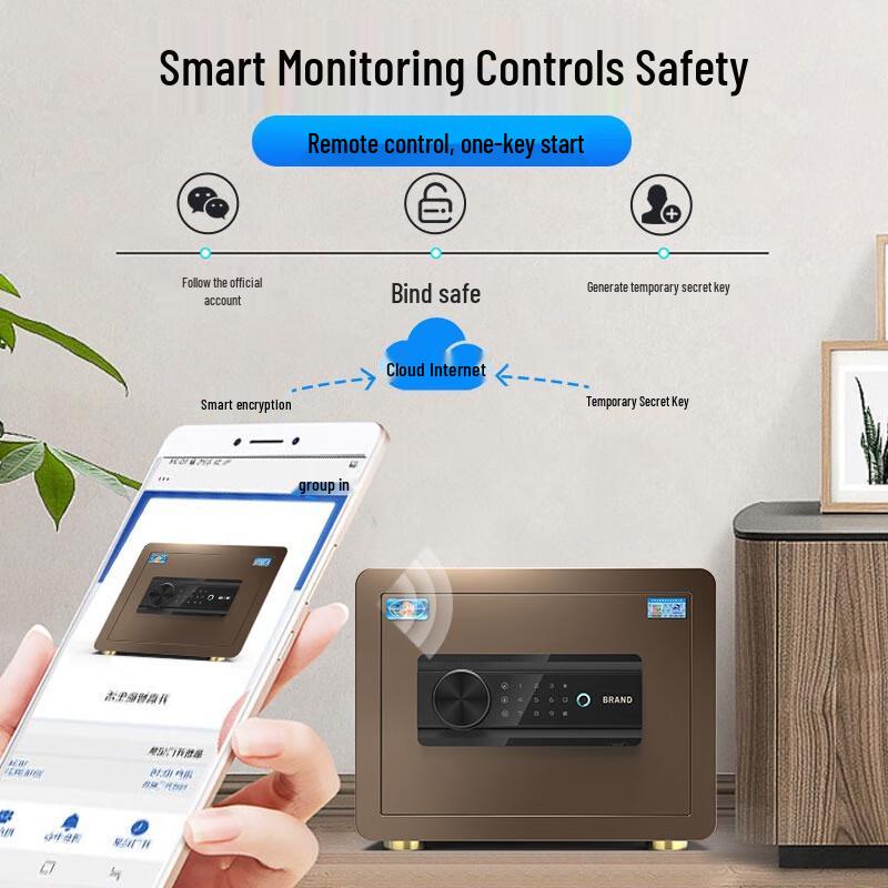 Tiger Borui Series Fingerprint Keyless Steel Safe
