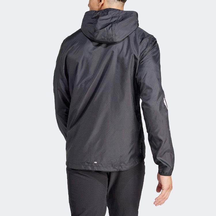 Adidas Otr E 3S Color Block Long Sleeve Hooded Jacket Men Jacket Black IK4986