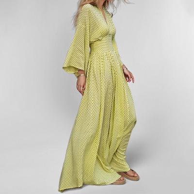 Летний темперамент, элегантное и модное сексуальное однотонное платье для женщин