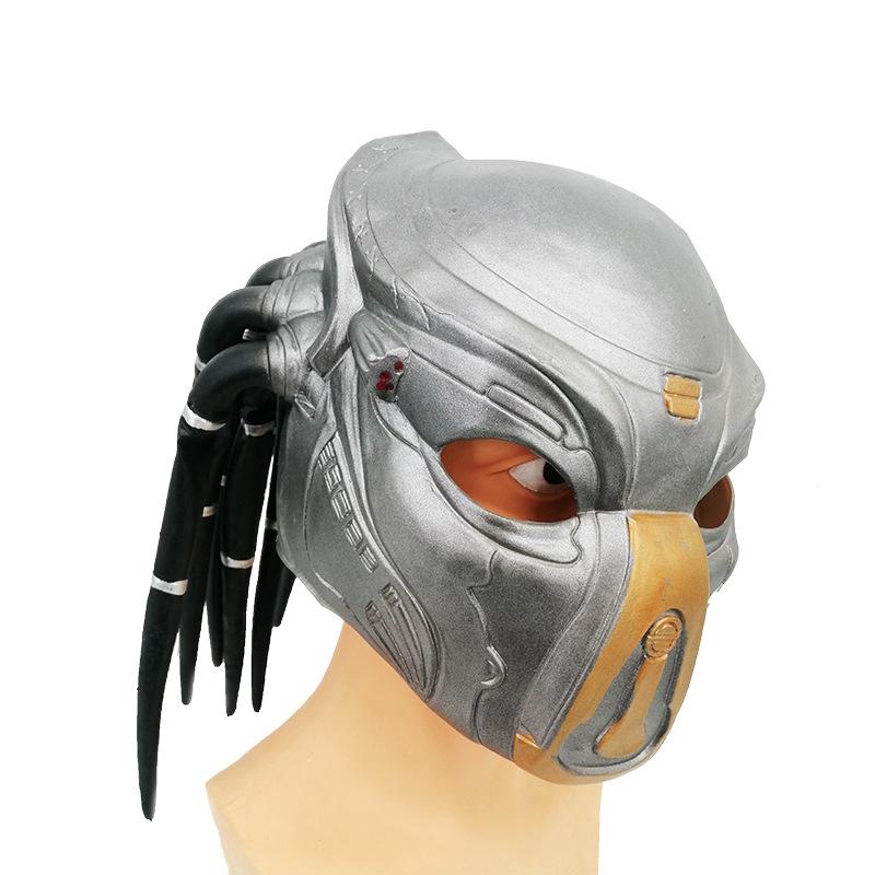 Halloween mask, movie mask, Alien vs. Predator mask, Lone Wolf Alien dog headgear mask, movie merchandise