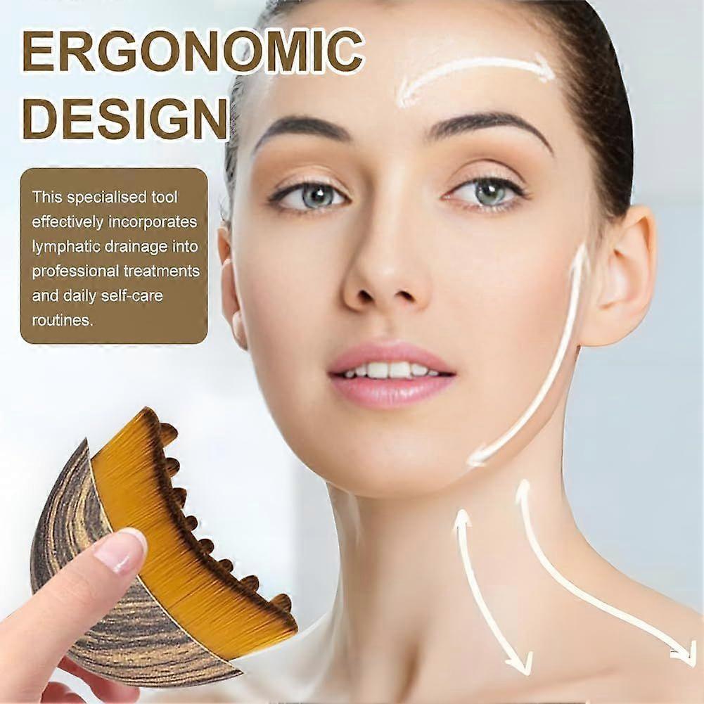 2025 Latest Model Lymphatic Contour Face Brush, Lymphatic Drainage Massager