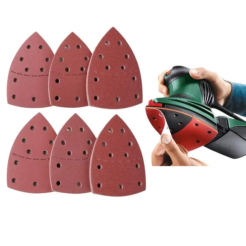 70Pcs152 * 105mm palm separation special-shaped sandpaper back fleece self-adhesive mouse fleece, can be used for grinding