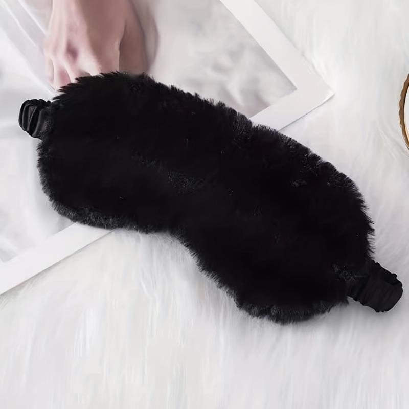 1 шт. Супермягкая, приятная для кожи плюшевая маска для глаз для сна и снятия усталости - Без электричества, Расслабление и Улучшенный сон Блэкаут