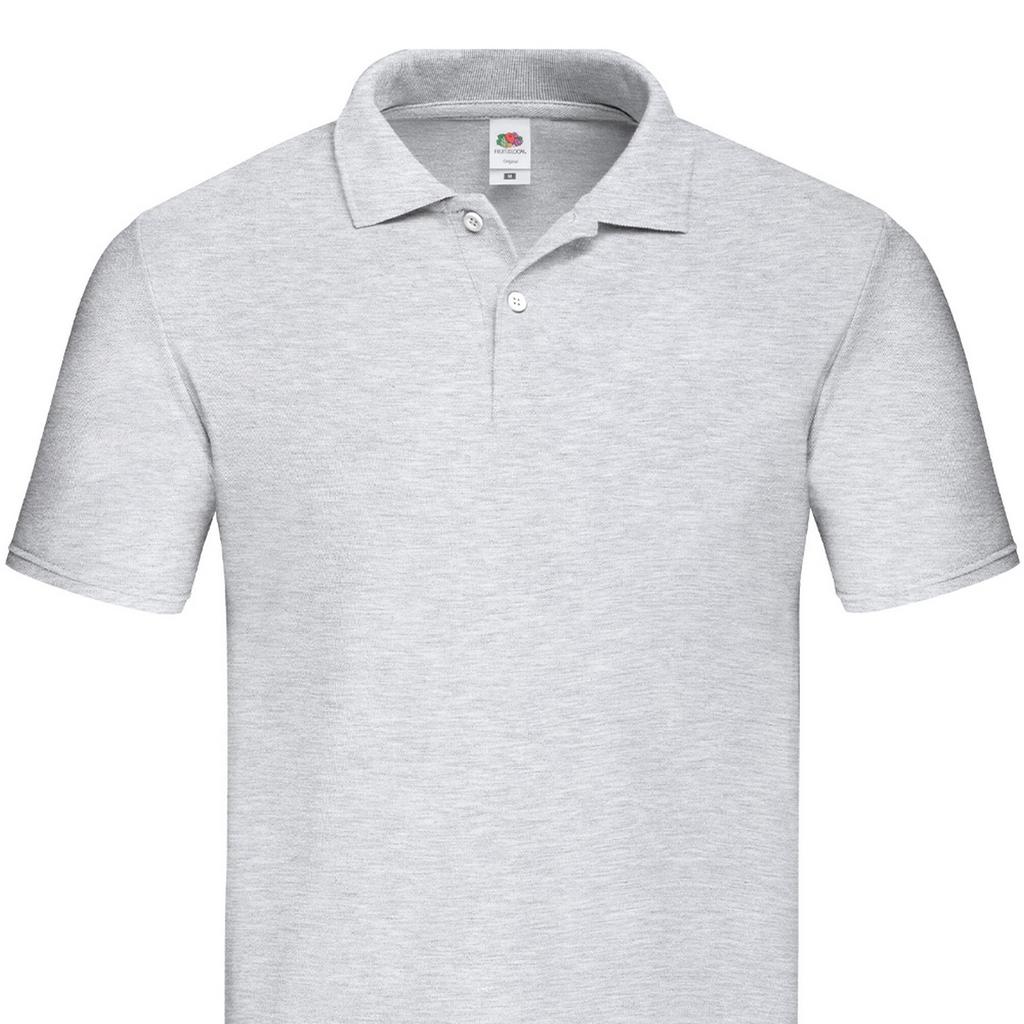 Fruit of the Loom Mens Original Heather Polo Shirt