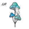 Backyard Plant Decor Colorful Planter Insert Stake Double-Sided Flower Pot Metal Inserts Insect Animal Stake for Pots Bed Decoration Outdoor