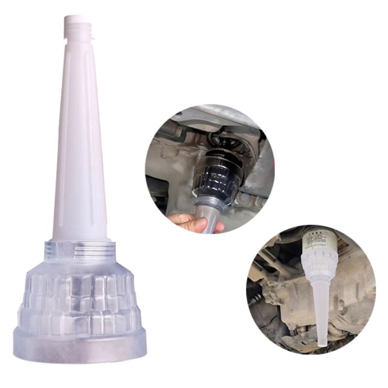 Oil Funnel Quick Fill Funnel PP Spill Saver Accessories For Vehciles Gasoline Engine Funnel For Car Fuel Automotive Use Premium