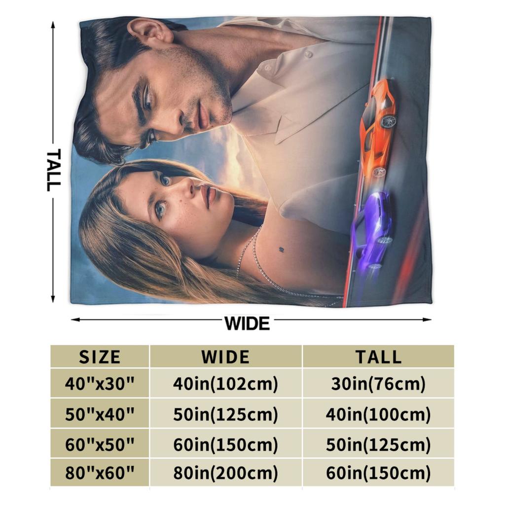 Hot Film Culpa Mia Flannel Blanket Winter  Warm Soft Throw Blanket for Children Bedroom Aesthetic Bedspread Sofa Bed Cover