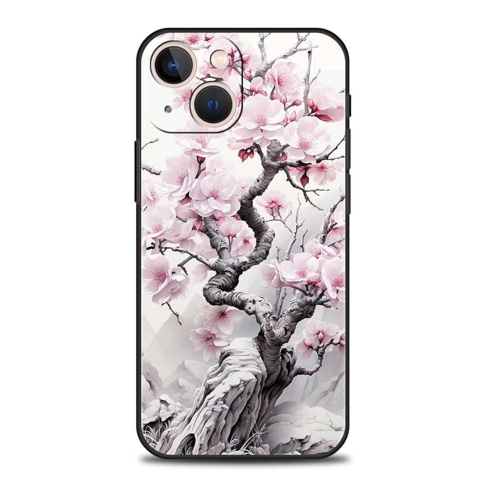 Чехол для телефона с изображением вишни для iPhone Samsung Galaxy Redmi Xiaomi Oppo OnePlus Note SA 7 8 9 10 11 12 13 14 20 21 22 23 53 54 Pro Max Ultra TPU Soft