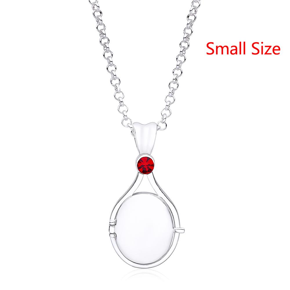 H2o Openable Metal Shell Pendant Necklace Silver Color with Crystal Mermaid Tv Movies Jewelry for Women Girls Cute Necklaces
