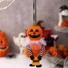 4pcs/set Hanging Halloween Decoration Pendant Pumpkin Black Cat Ghost Skeleton Halloween Home Party Small Pendants