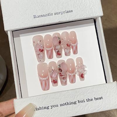 Чистый роговой кремовый ленточный сладкий квадратный мозаичный бант Маргарет нашивка носить доспехи