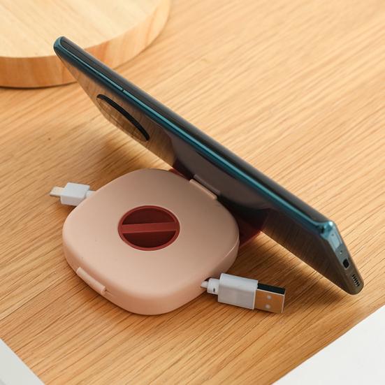 1/3 шт. Кабелеукладчик из АБС-пластика, Органайзер для кабелей, Зарядные кабели, Наушники, USB-кабели для передачи данных, Выдвижной, Не запутывающийся, Коробка для хранения шнуров