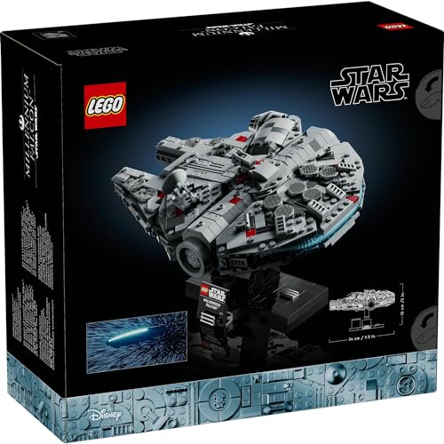 LEGO Star Wars Сокол Тысячелетия Игрушечный блок Мужчины Женщины Космос 75375