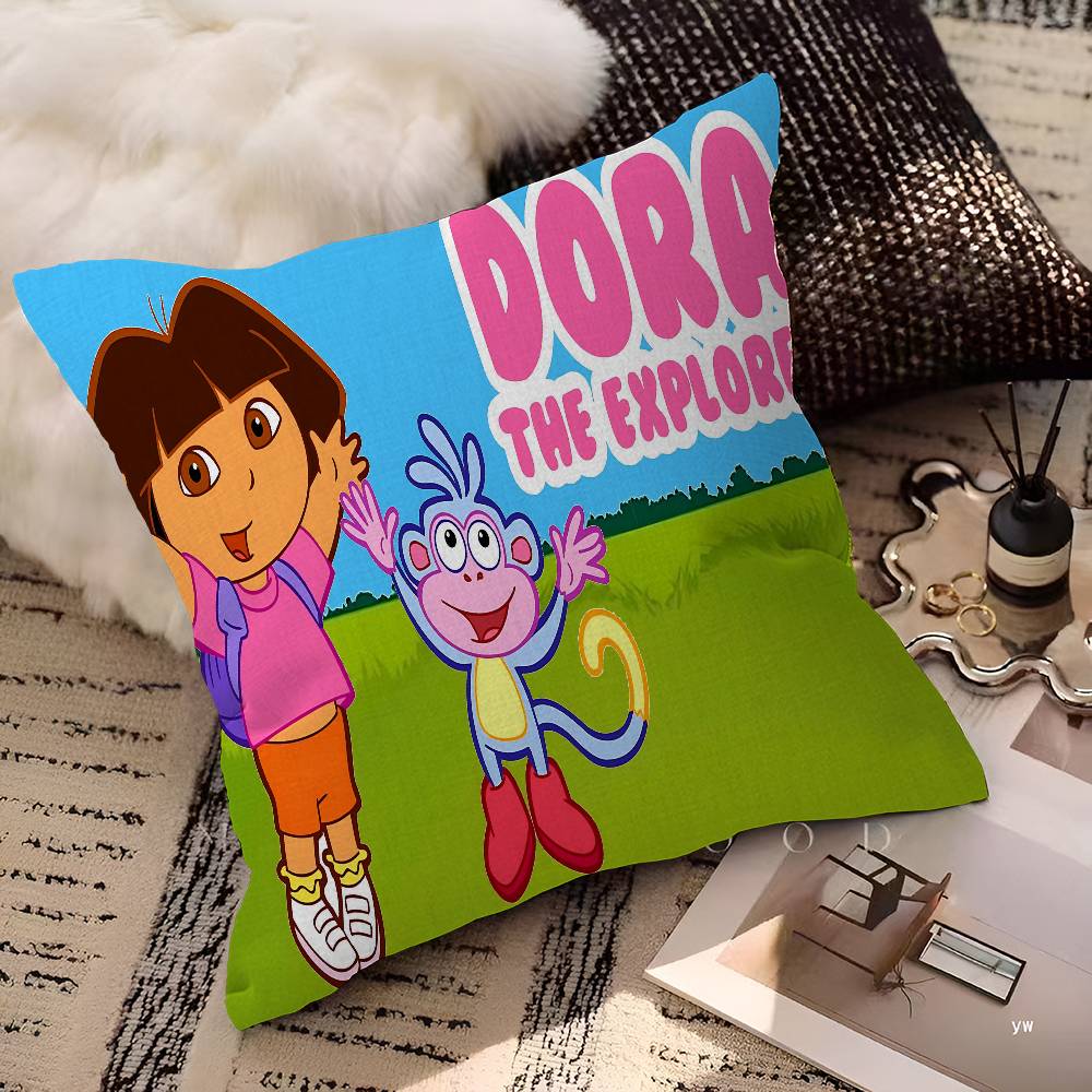 TV D-Dora Анимация Исследователь Наволочки Домашнее Постельное Белье Декоративная Наволочка Свадебная Супер Мягкая Наволочка