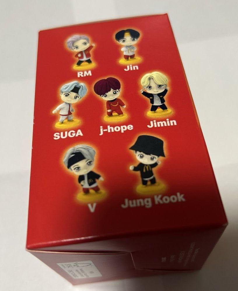 BTS Tiny Tan Tiny Tan Эксклюзивное сотрудничество в Корее SUGA Минсуга Юнги Юнги McDonald's