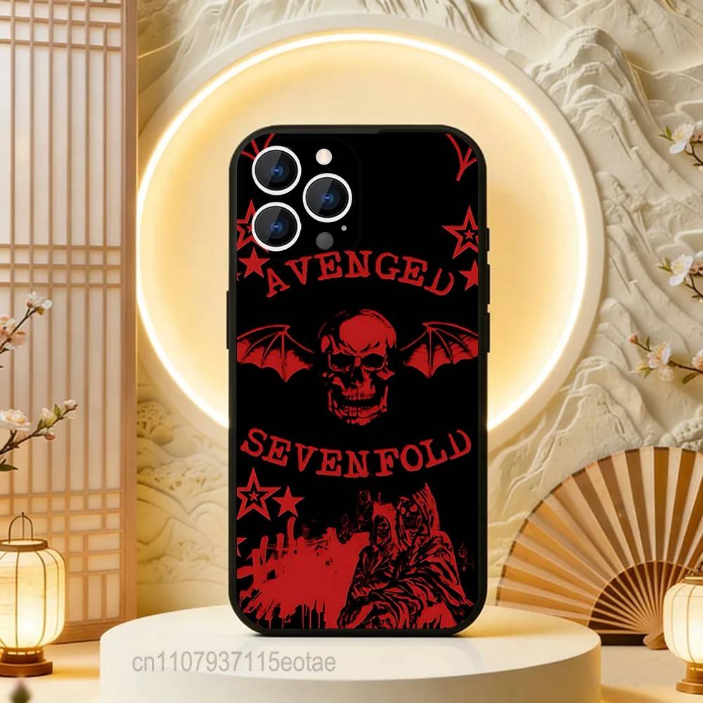 Чехол для телефона Avenged S-Sevenfold A7X Band Для iPhone 12,16,13,14,15,17,11,Pro,Max,Plus,E,Air,Mini TPU Мягкий, приятный для кожи