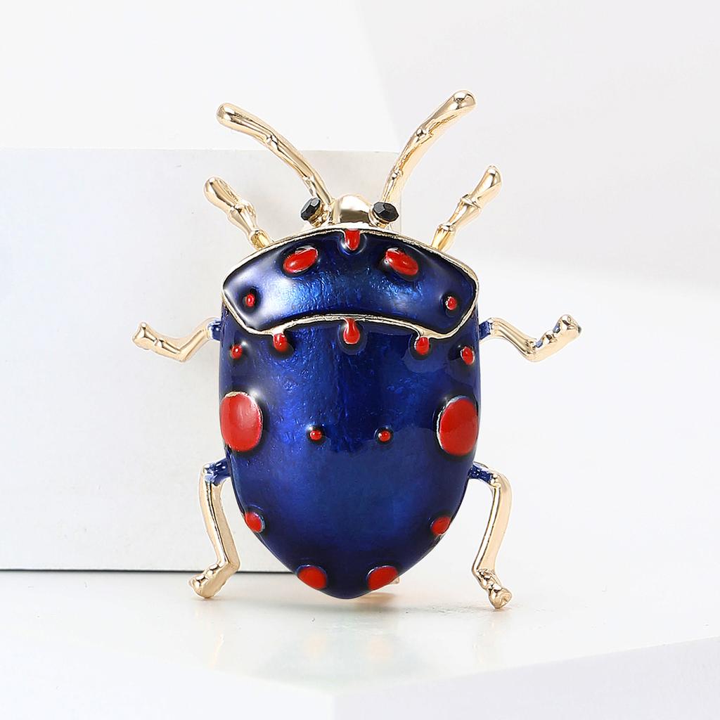 Модная креативная брошь в виде вонючего жука из эмали из сплава, простая и универсальная, для мужской и женской одежды, корсаж, ювелирные изделия, булавка