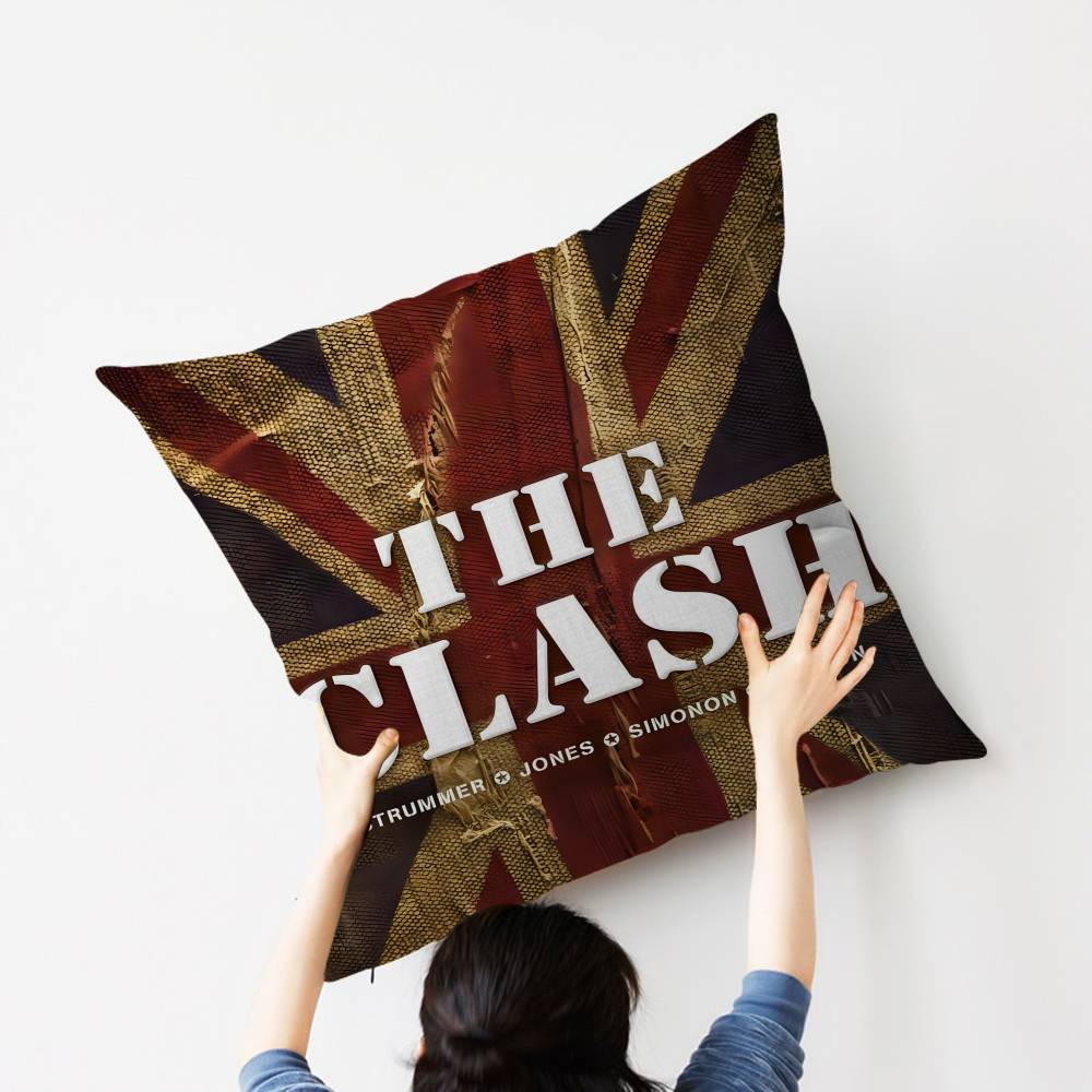 Чехол на подушку The Clash Подушка Чехол для подушки Наволочка Гостиная Диван Домашний декор Индивидуальный