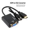 Адаптер HDMI на VGA с аудио, кабель-переходник 1080P HD