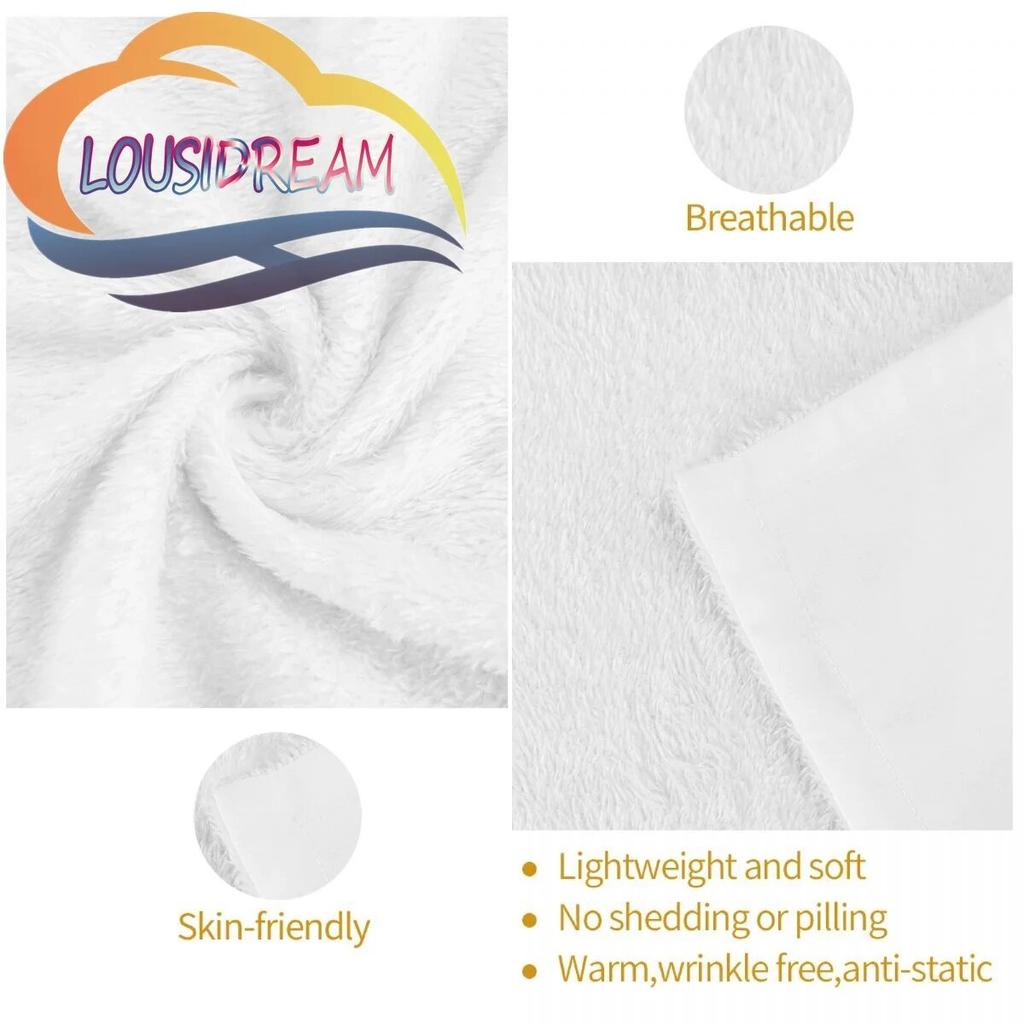 Luminous Moon Cat Purple Background Fashion Blanket, Gift for Animal Lovers, Soft Outdoor Travel Skin Friendly