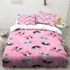 Аниме Пауэрпафф Милые Девочки Мультяшный Постельный Комплект Пододеяльник Комплект Постельного Белья Покрывало Наволочка Одеяло Кинг Королева Размер Мальчики Взрослые