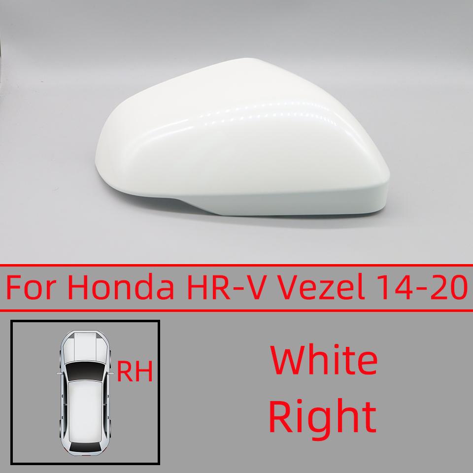 Автоаксессуары Для Honda HR-V Vezel 2014- RU Накладка на зеркало заднего вида Колпачок Крышка Корпус Колпачок Покрашенный Белый Серебристый Красный