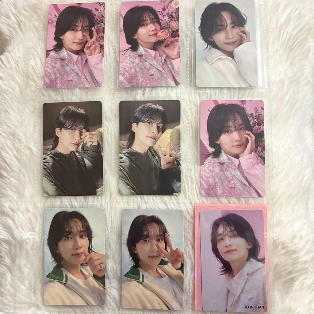 Used seventeen Jeonghan always yours photocard