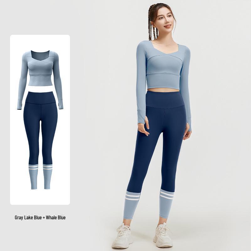 Juyitang Women's Stylish Yoga and Pilates Slim Fit Sports Suit