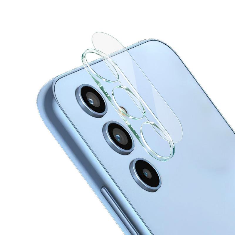 IMAK for Samsung Galaxy A54 5G Ultra Clear Camera Lens Protector Wear-resistant Integrated Tempered Glass Lens Film+Acrylic Lens Cap