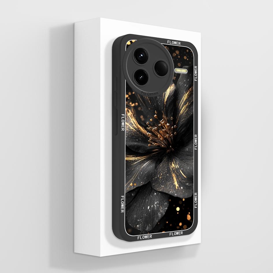 Для Redmi K80 K30 K30i K30S K40 K40S K50 K60 K60E K70 K70E Pro Gaming Ultra Turbo 3 4 Чехол Pretty Flower Мягкий силиконовый противоударный чехол для Redmi Capa
