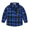Children Tops Boys Buffalo Plaid Flannel Shirt Baby Casual Shirt Outerwear Clothes Autumn Girls Blouses