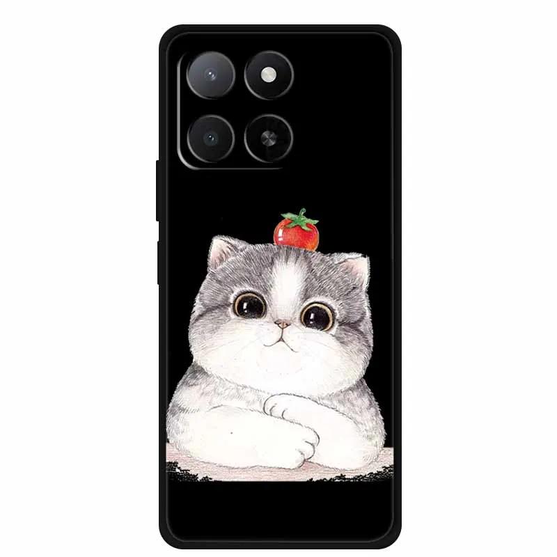 Чехол для телефона Motorola G86 G56 G 86 G 56 Coque Черный Силиконовый Мягкая Задняя Крышка Для Motorola G86 Power Edge 60 60S Чехол Мультяшный