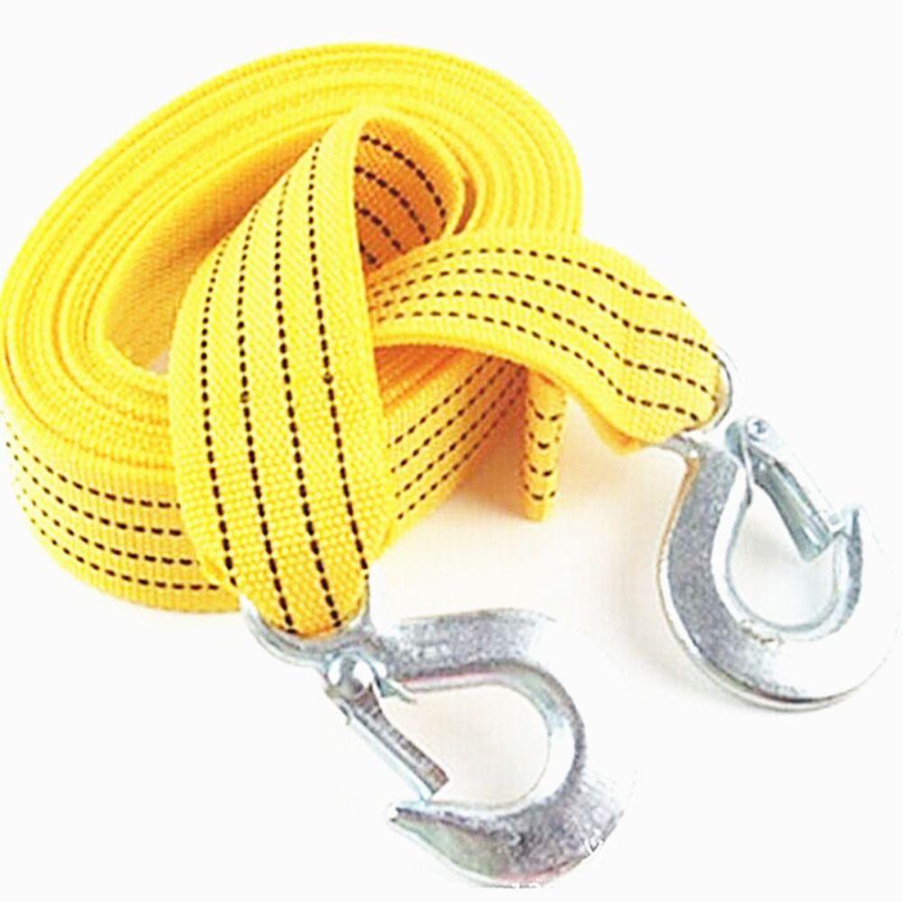 Heavy Duty Trailer Rope 3M 4M Emergency Steel Cable Towing Strap Rescue Tool Car Rescue Tool  Road