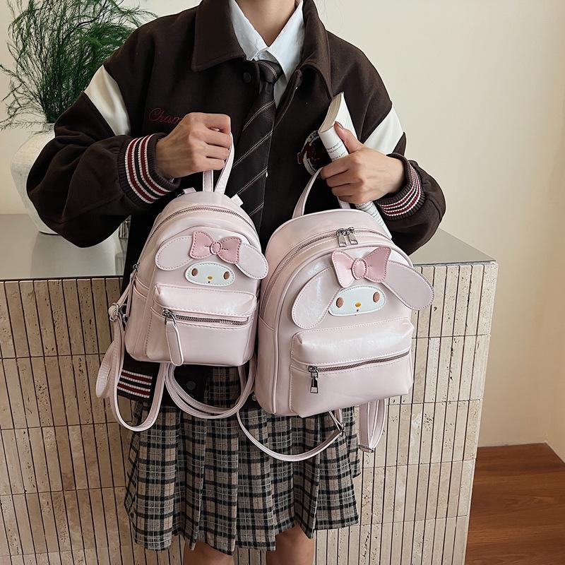 Multifunctional Cute Cartoon 2025 Crossbody Backpack & Handbag