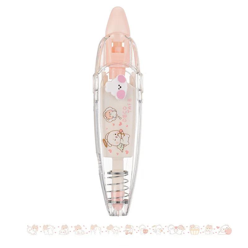 Kawaii туфли с бантом в виде пингвина, декоративная корректирующая лента с героями мультфильмов, корейский милый корректор «сделай сам», дневник, канцелярские принадлежности, школьные принадлежности, подарок