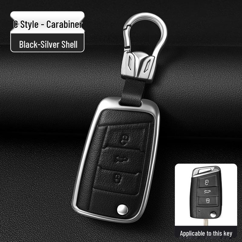 Чехол для ключа Volkswagen для моделей Sagitar, Bora, Polo, Magotan, CC, Passat, Tiguan, Lamando, Lavida и Golf