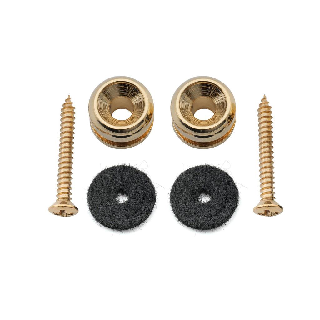 Musiclily Pro 14 мм штифт для ремня стальной для электрогитары/акустической гитары/классической гитары/укулеле, (Набор 2)