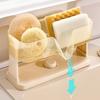 Suction Cup Kitchen Sink Storage Rack Save Space Quick Dry Sponge Self-draining Tray Waterproof Automatic Drainage