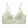 Summer ultra-thin breathable hole cup underwear without steel ring soft support comfortable and seamless nude semi-fixed cup bra