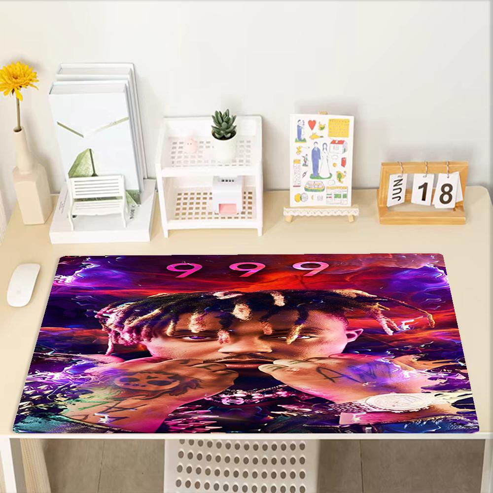 Juice WRLD Theme Mouse Pad, Non Slip Rubber Base, Multifunctional Office & Home Decor, Perfect for Workspace Personalization.